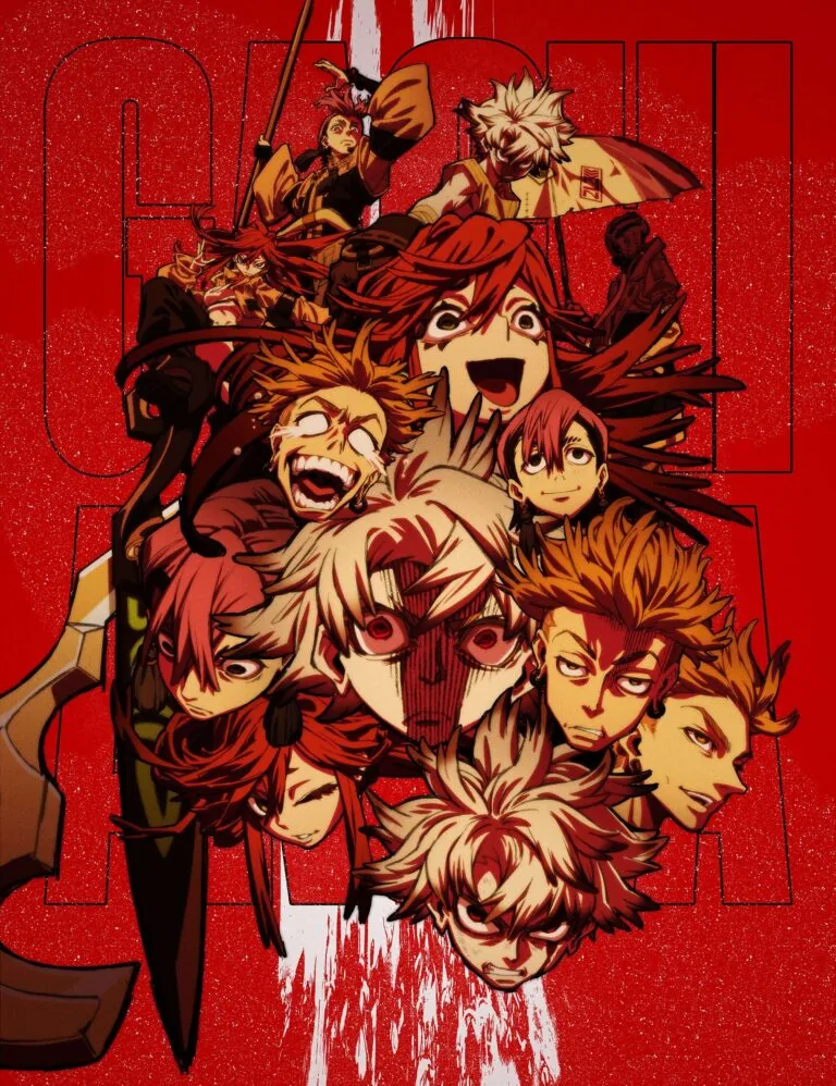 Вертикальный постер первого сезона аниме Гачиакута